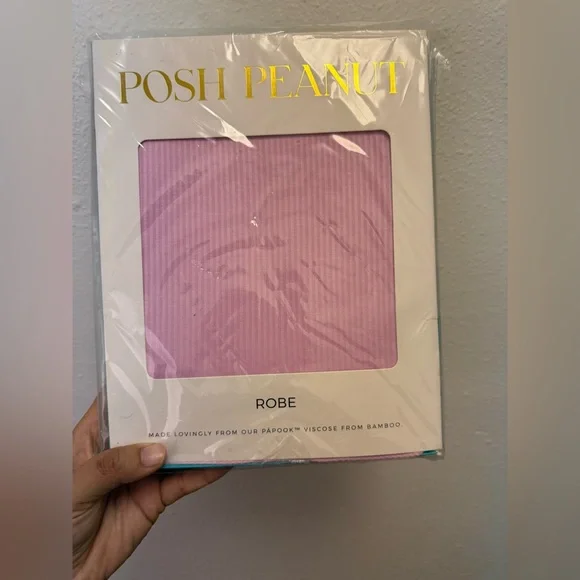 Brand New Posh Peanut Dusty Rose size S mama robe - Picture 2 of 3